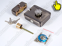 Anxing Lock - AX030 электромеханический замок комплектация
